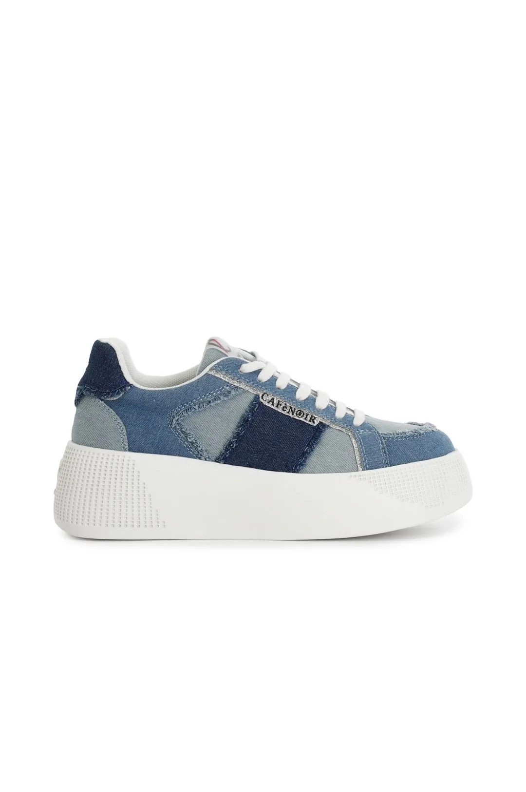 sneakers in tessuto multi jeans multi jeans