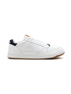 Sneakers uomo basse in pelle Breakpoint BBR bianco