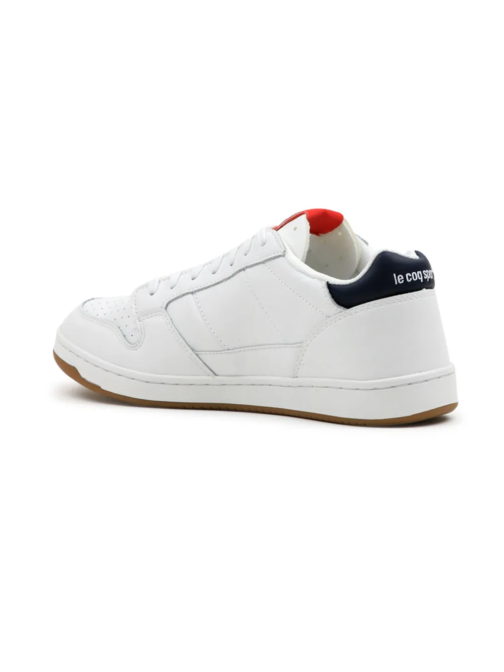 Sneakers uomo basse in pelle Breakpoint BBR bianco