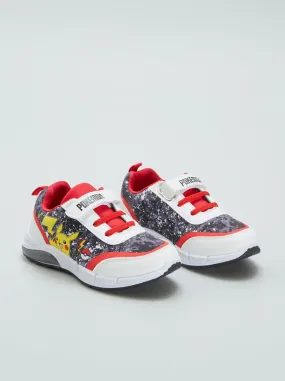 Sneakers 'Pokemon' 'Pikachu' con strappi - BIANCO