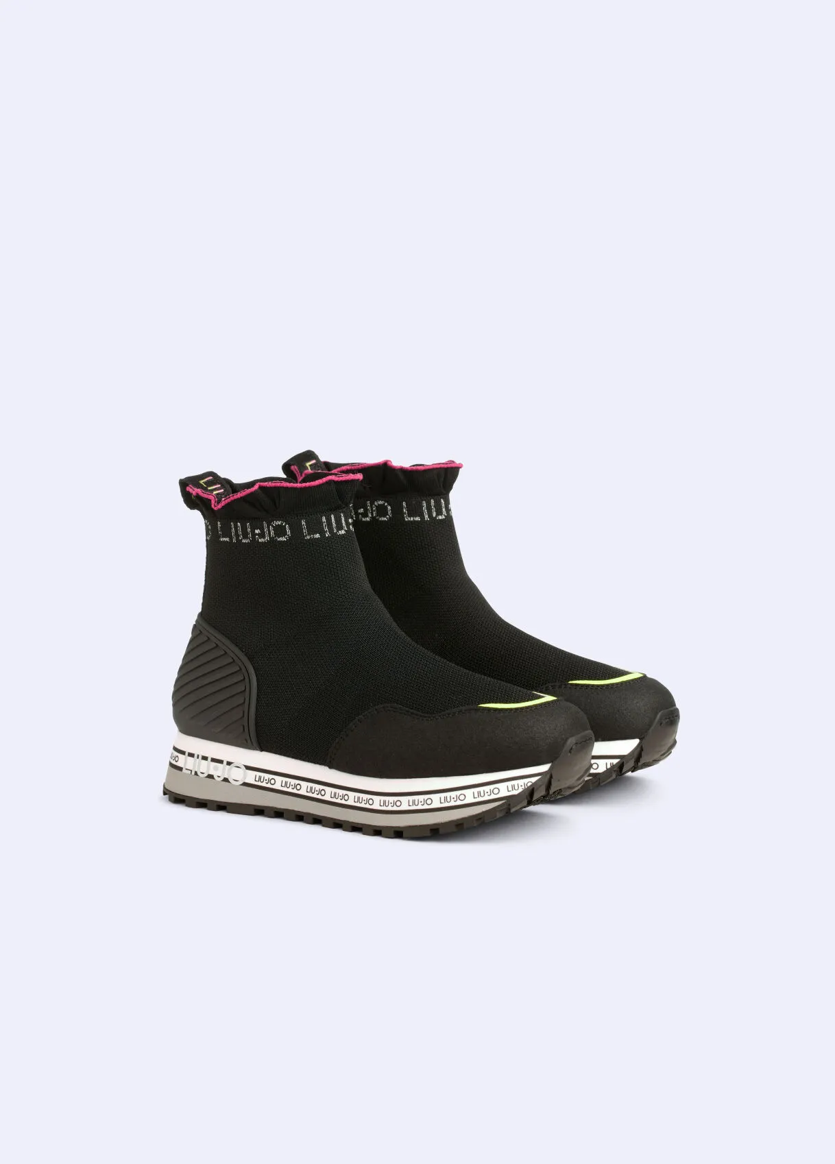 Sock sneakers platform