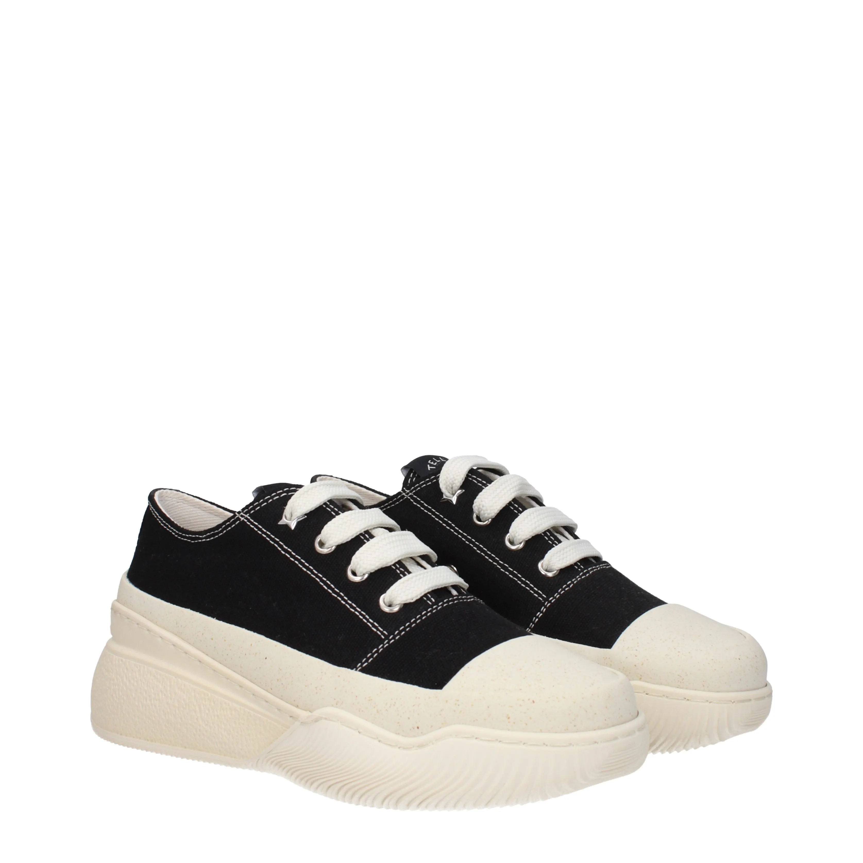 Stella McCartney Sneakers Donna Tessuto Nero