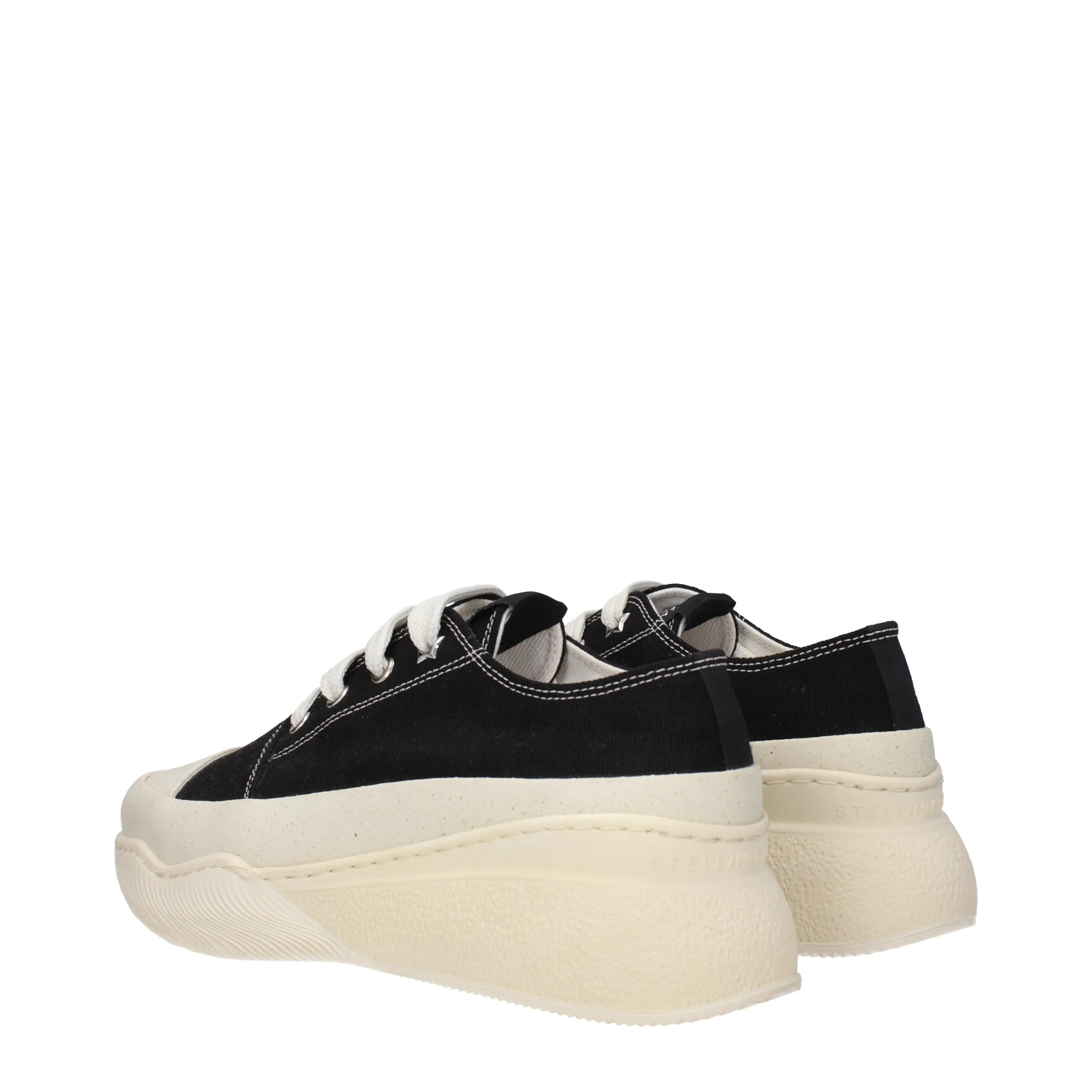 Stella McCartney Sneakers Donna Tessuto Nero