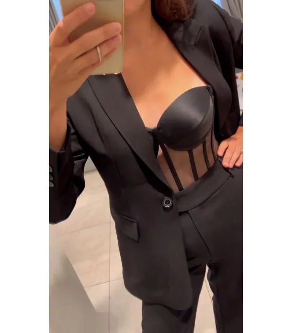 Tailleur black Ju