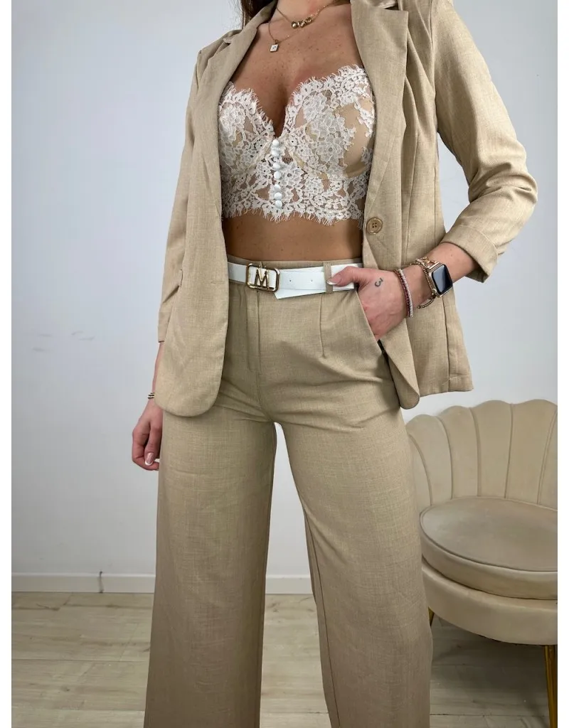 TAILLEUR MARISA CAMEL