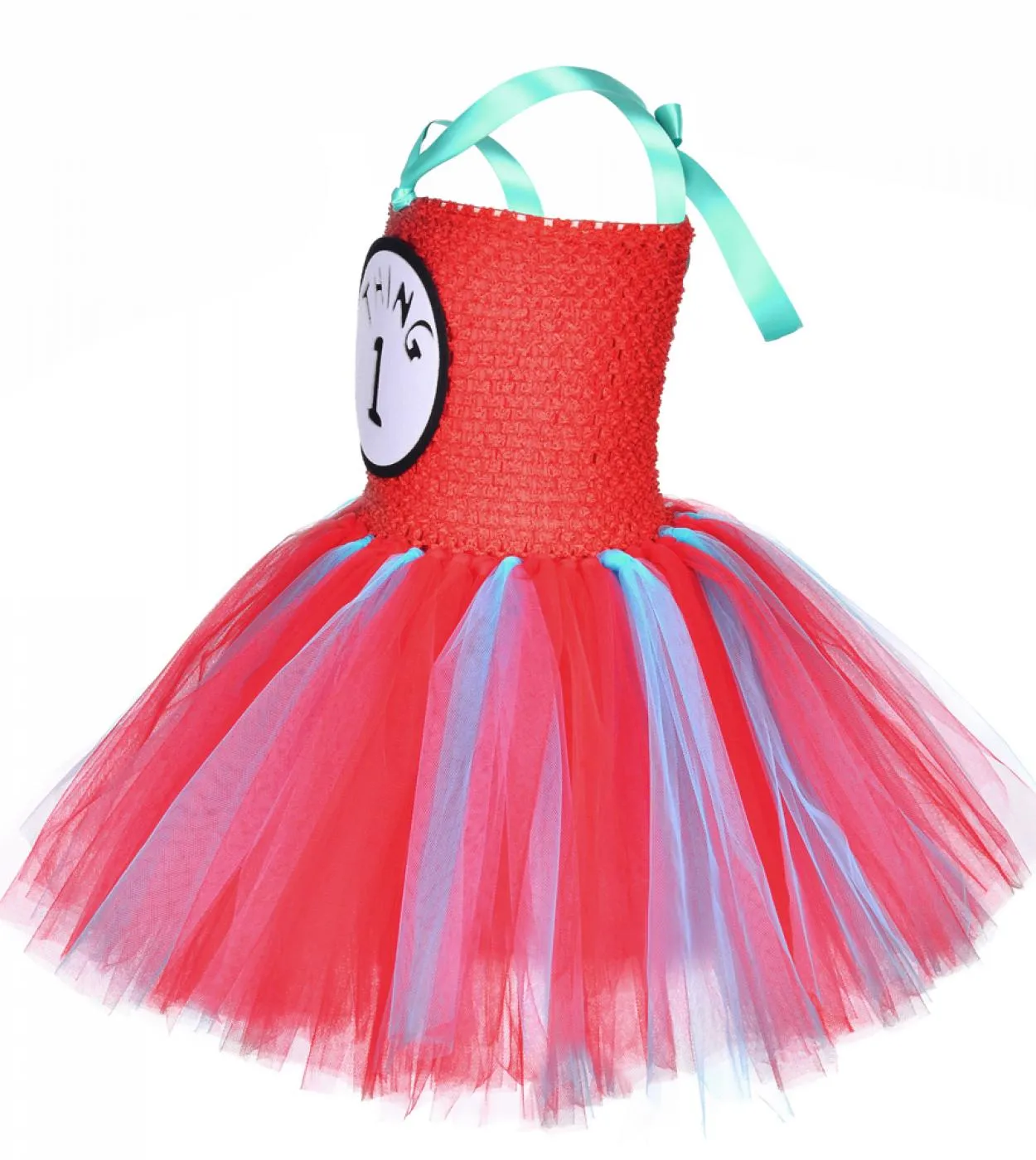 Thing 1 And Thing 2 Character Tutu Dress For Girls Costume di Natale di Halloween per bambini Girl Birthday Party Outfit Twin