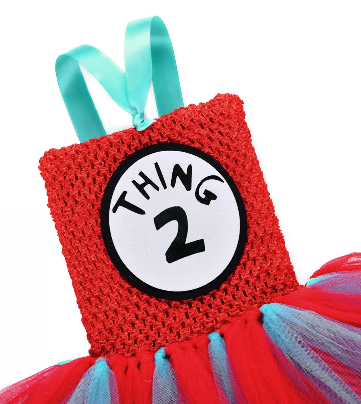 Thing 1 And Thing 2 Character Tutu Dress For Girls Costume di Natale di Halloween per bambini Girl Birthday Party Outfit Twin