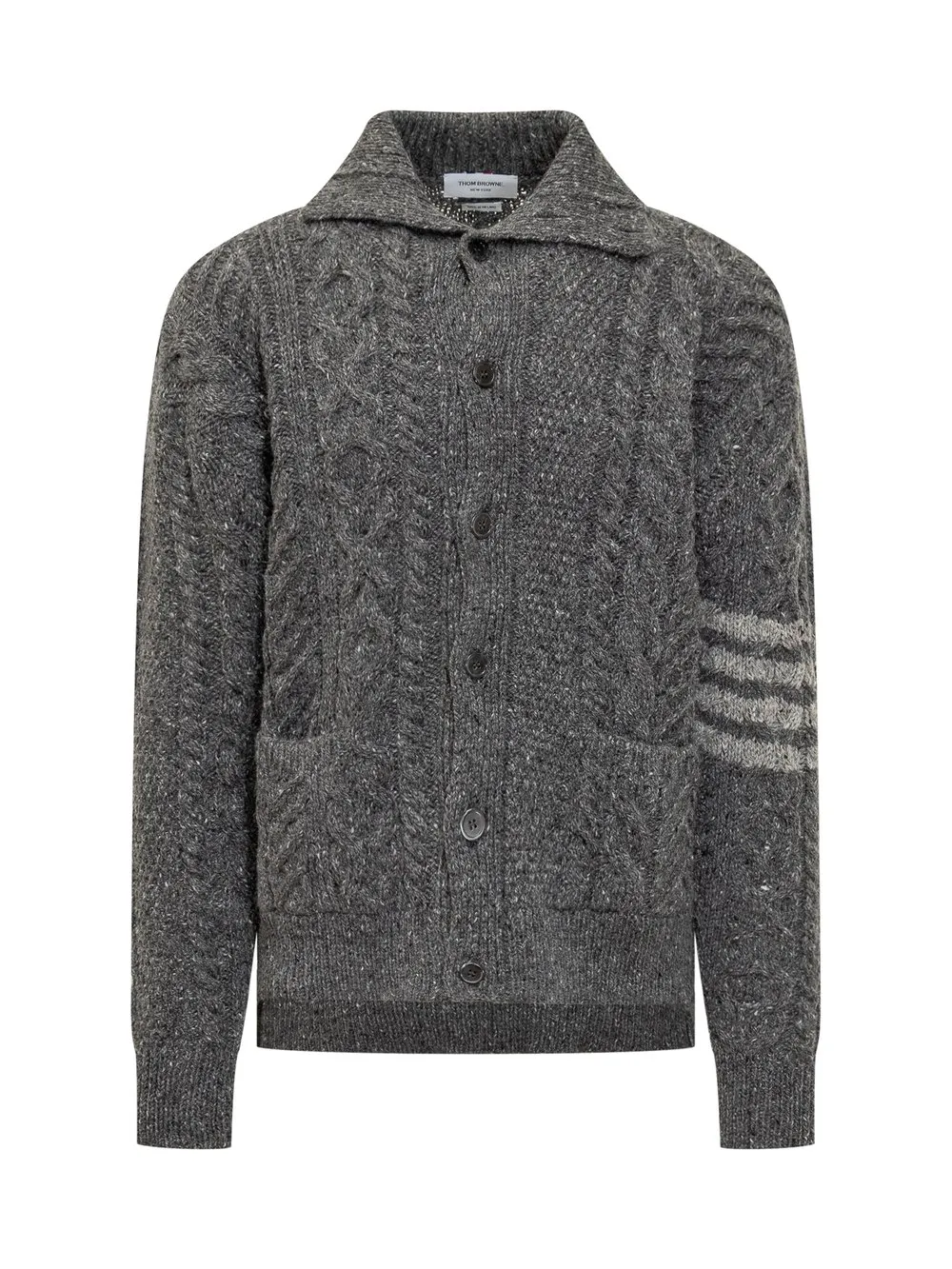 THOM BROWNE Maglione Mixed Stitch 