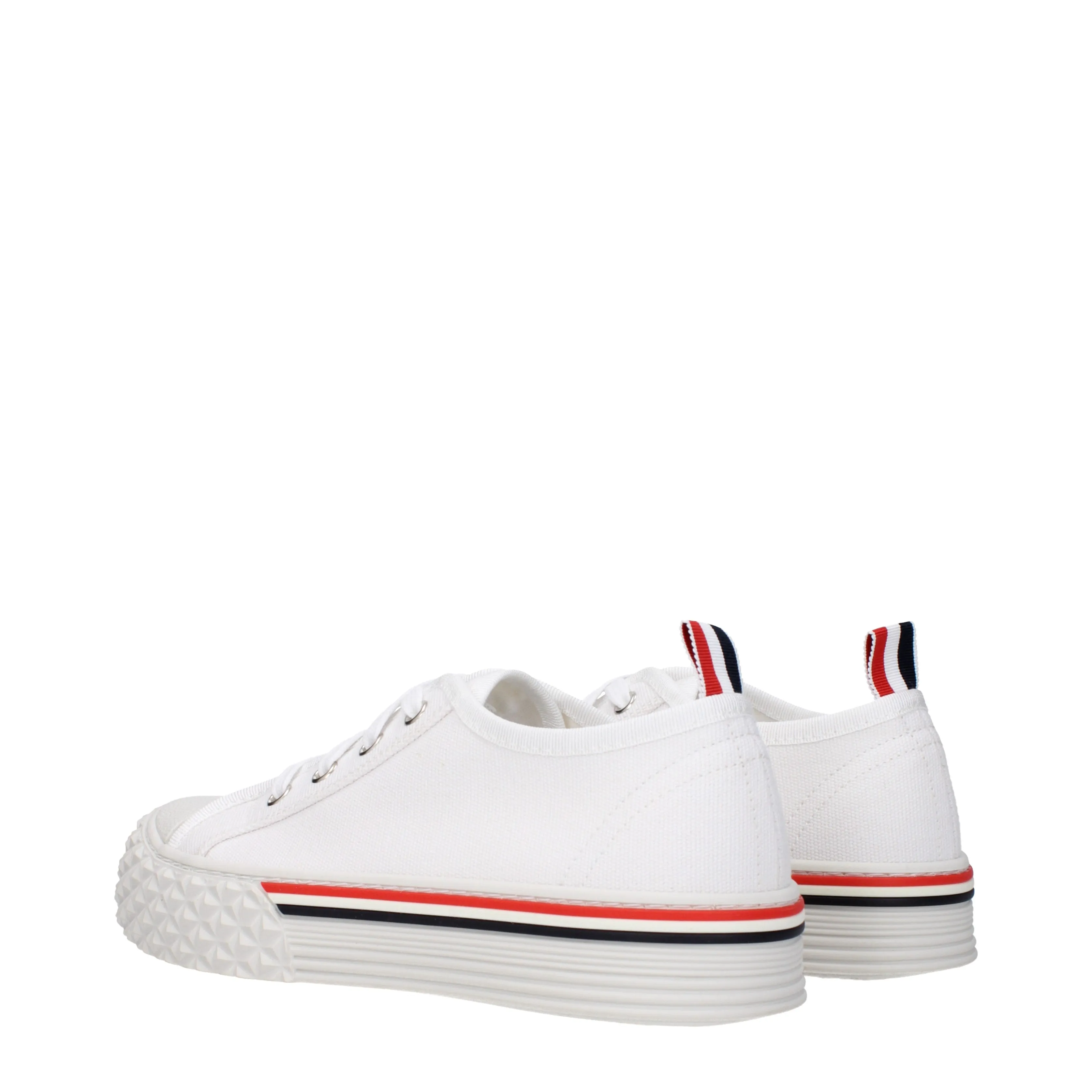 Thom Browne Sneakers Donna Tessuto Bianco