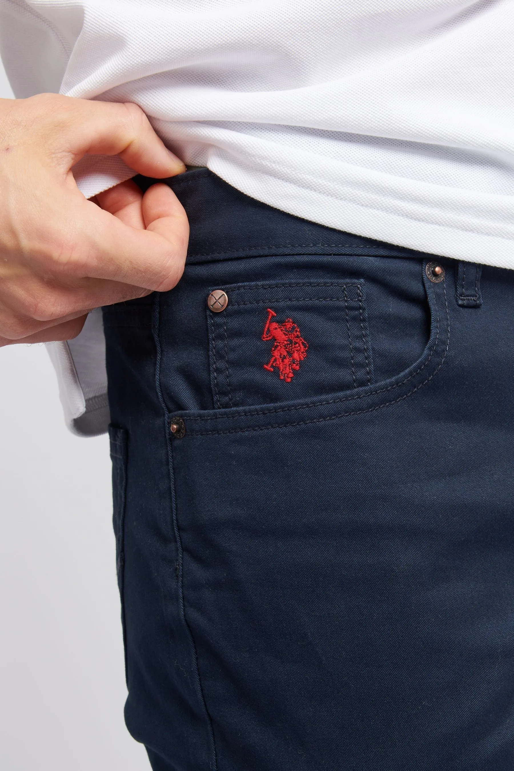 U.S. Polo Assn. Uomo - Core 5 - Pantaloni con tasche