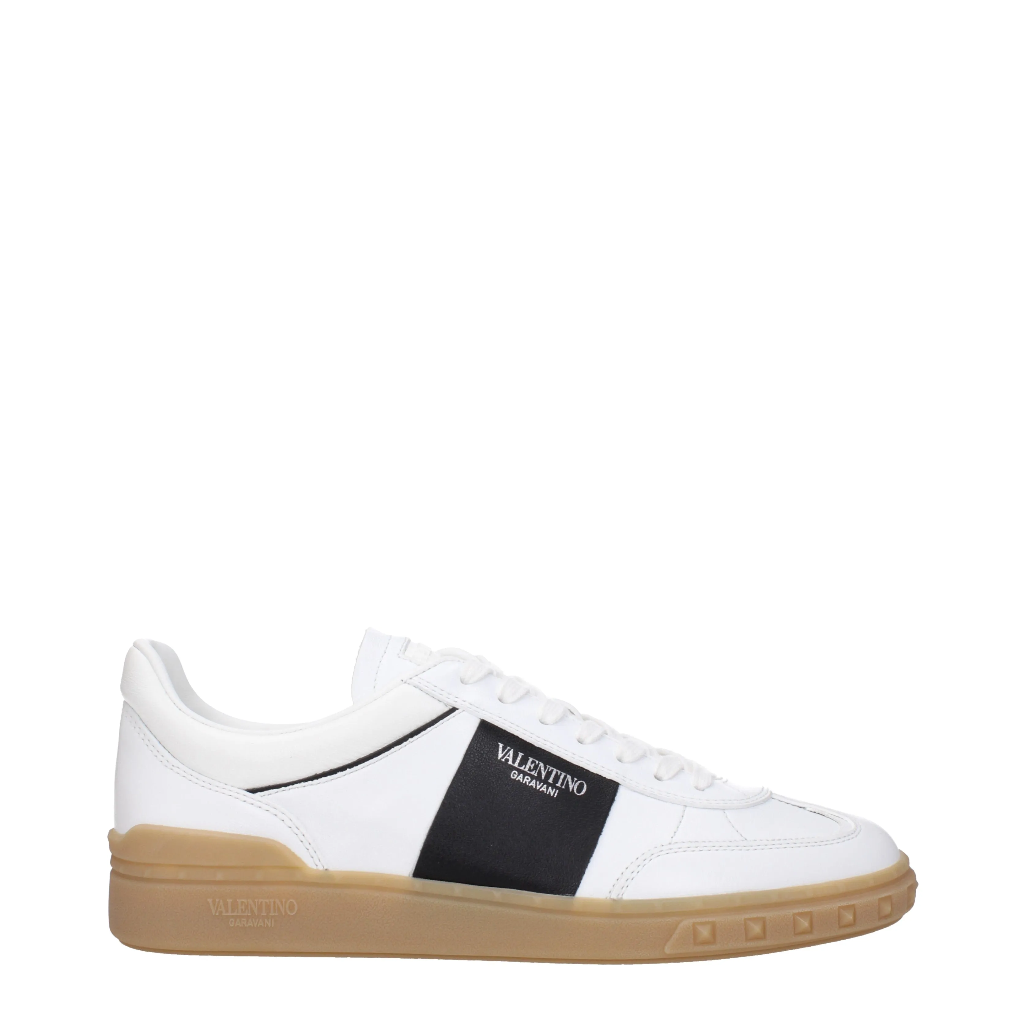 Valentino Garavani Sneakers Uomo Pelle Bianco/Nero