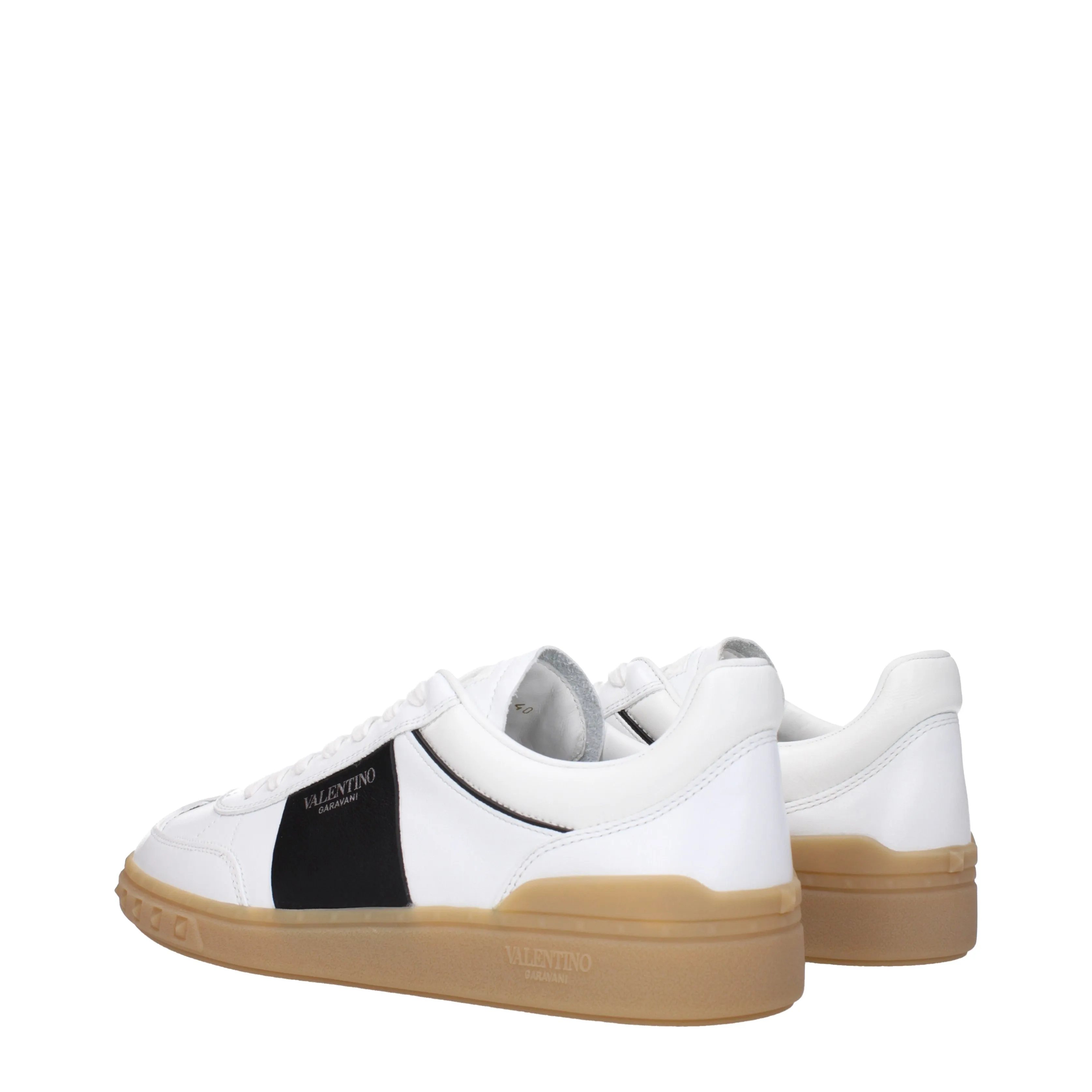 Valentino Garavani Sneakers Uomo Pelle Bianco/Nero