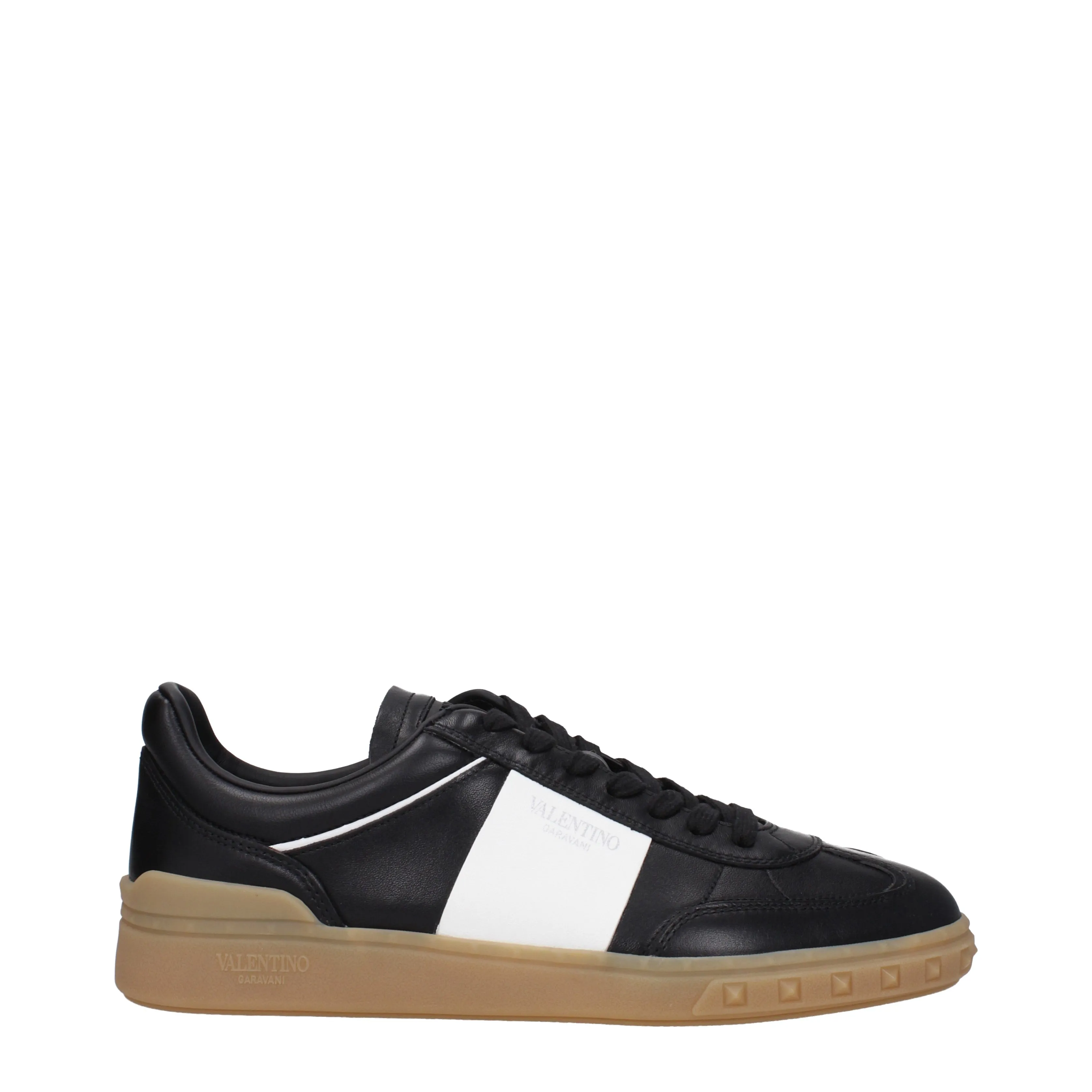 Valentino Garavani Sneakers Uomo Pelle Nero/Bianco Sporco