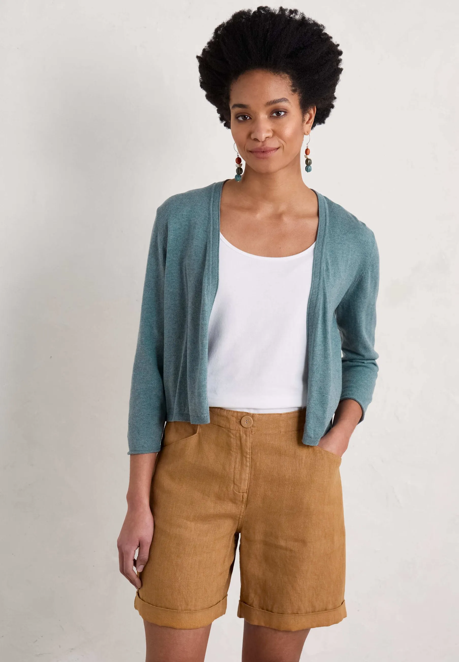 VANESSA THREE QUARTER SLEEVE - Cardigan