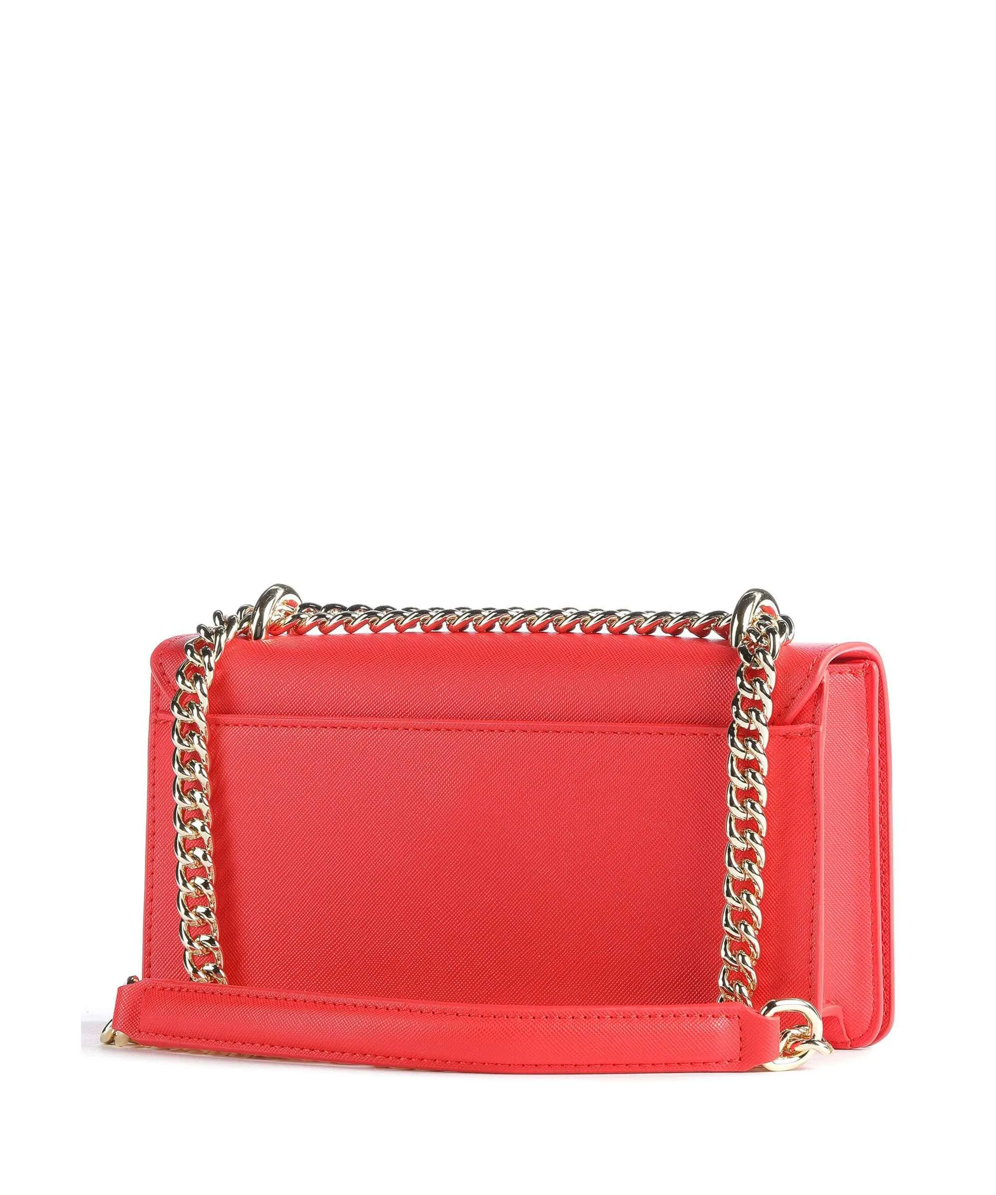  Versace Jeans Couture Logo Lock Borsa a spalla pelle sintetica rosso  