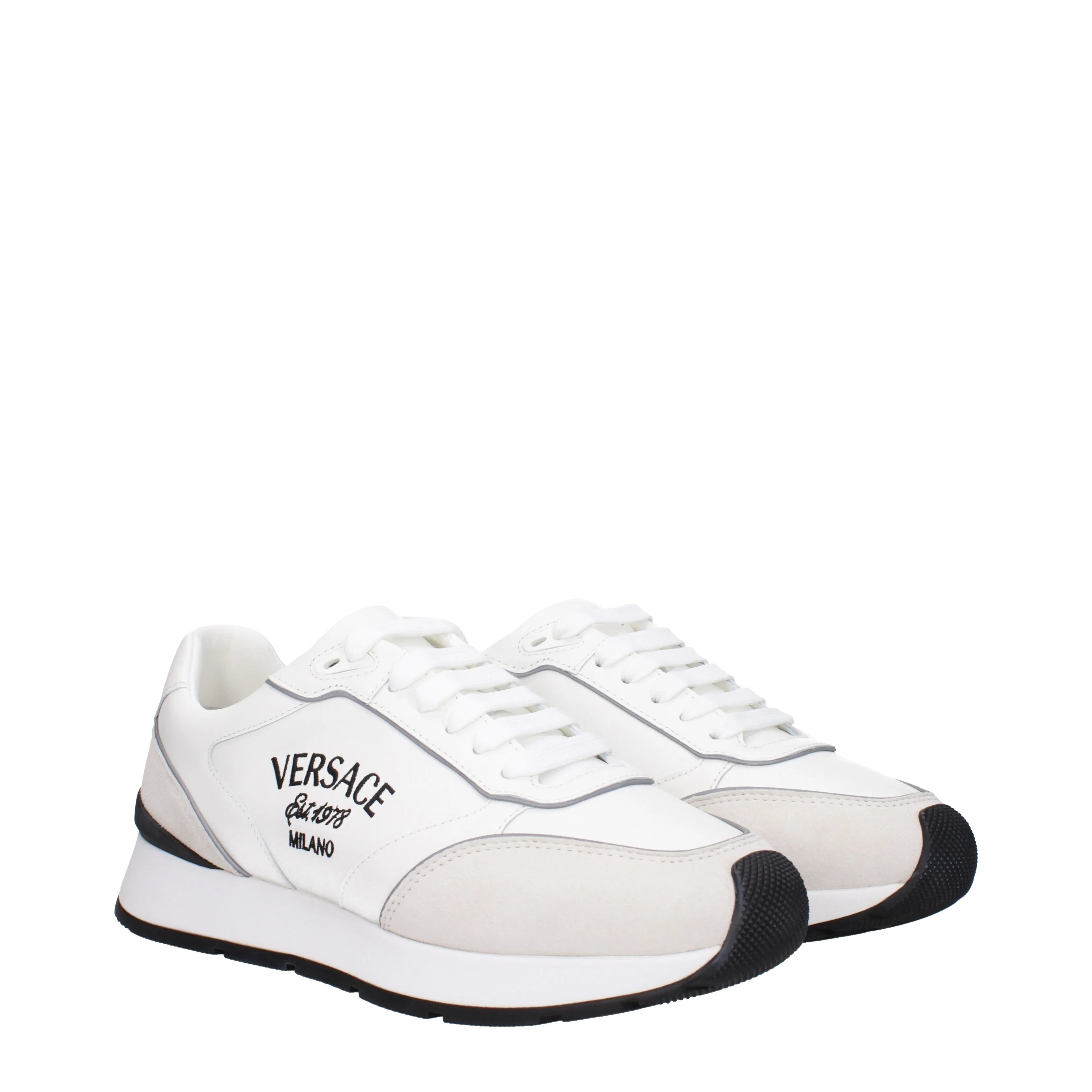 Versace Sneakers Uomo Pelle Bianco