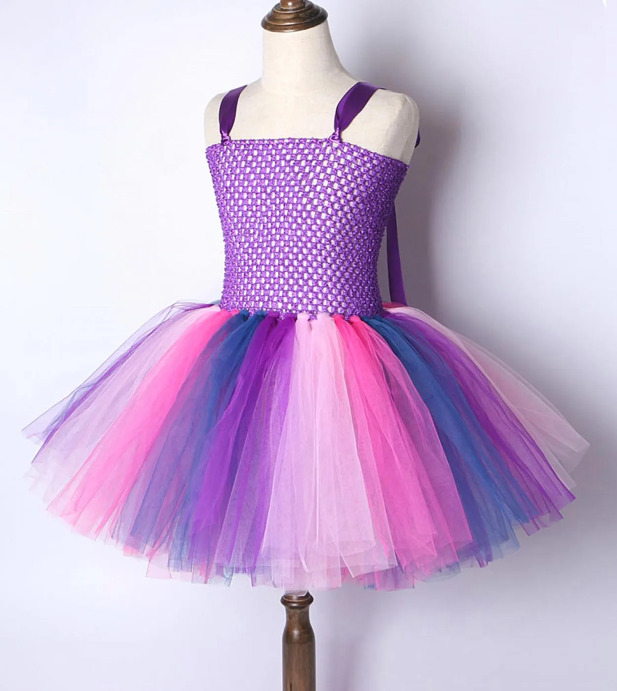 Viola Pony Unicorn Dress For Girls Princess Halloween Tutu Costumes For Kids Girl Birthday Dresses With Headband Toddle