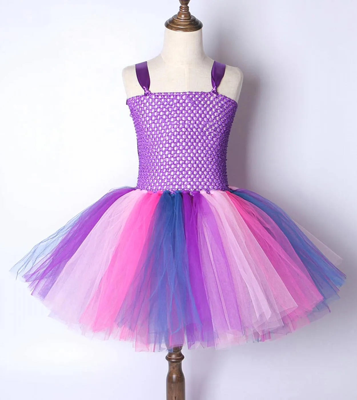 Viola Pony Unicorn Dress For Girls Princess Halloween Tutu Costumes For Kids Girl Birthday Dresses With Headband Toddle