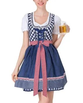 Womens Dress Stage Performance Costume Oktoberfest Dress German Beer Ladies Halloween Costume Business Dresses Sets Min