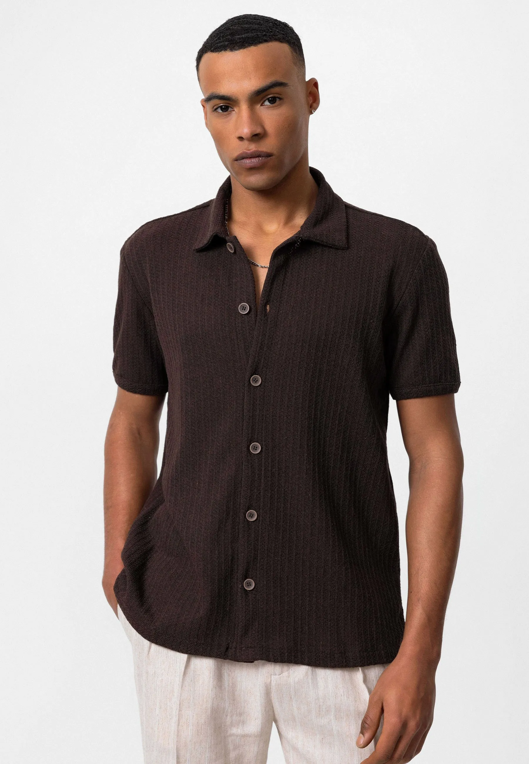 ZAGREB SHORT SLEEVED - REGULAR FIT - Camicia